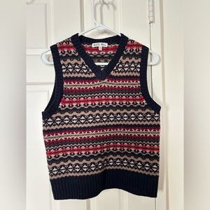 Alex Mill fair isle sweater vest